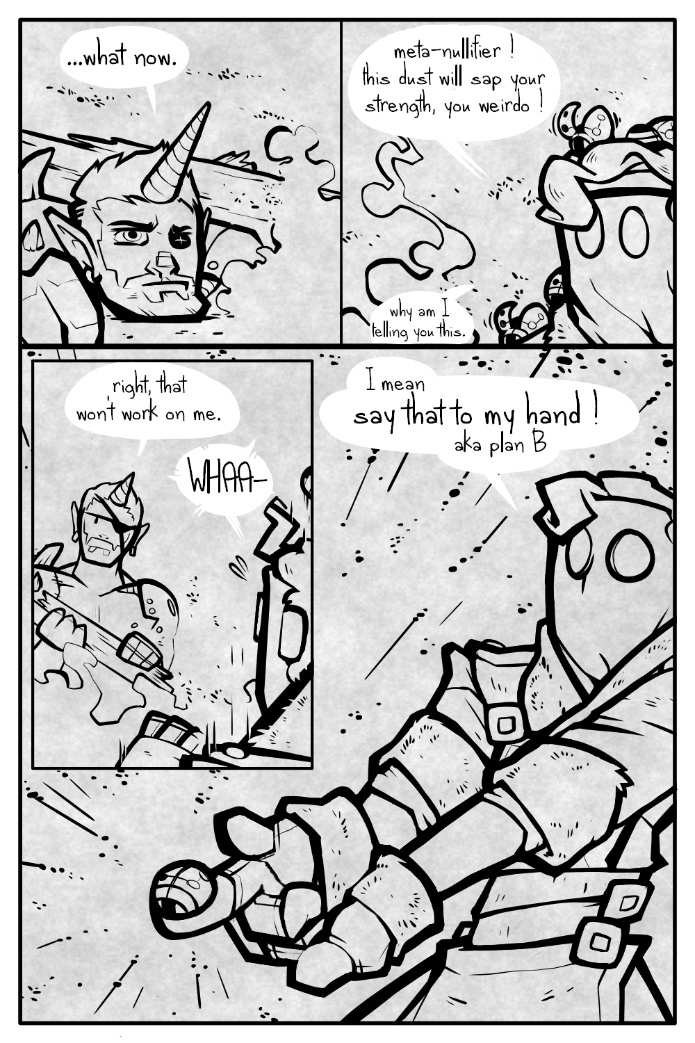 Jacques vs Raygun: page 8